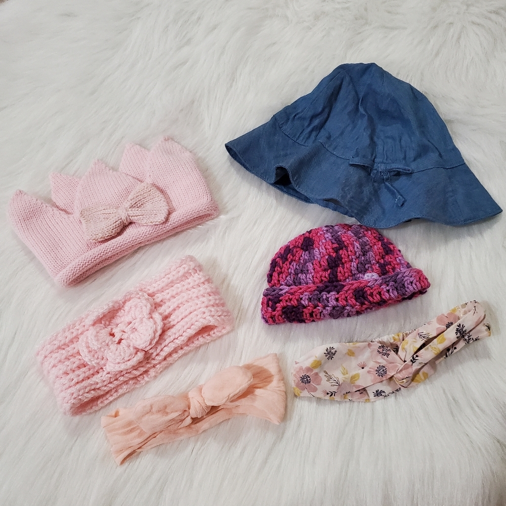Bundle 2/$10 I Baby Girl Head Accessories 💖
